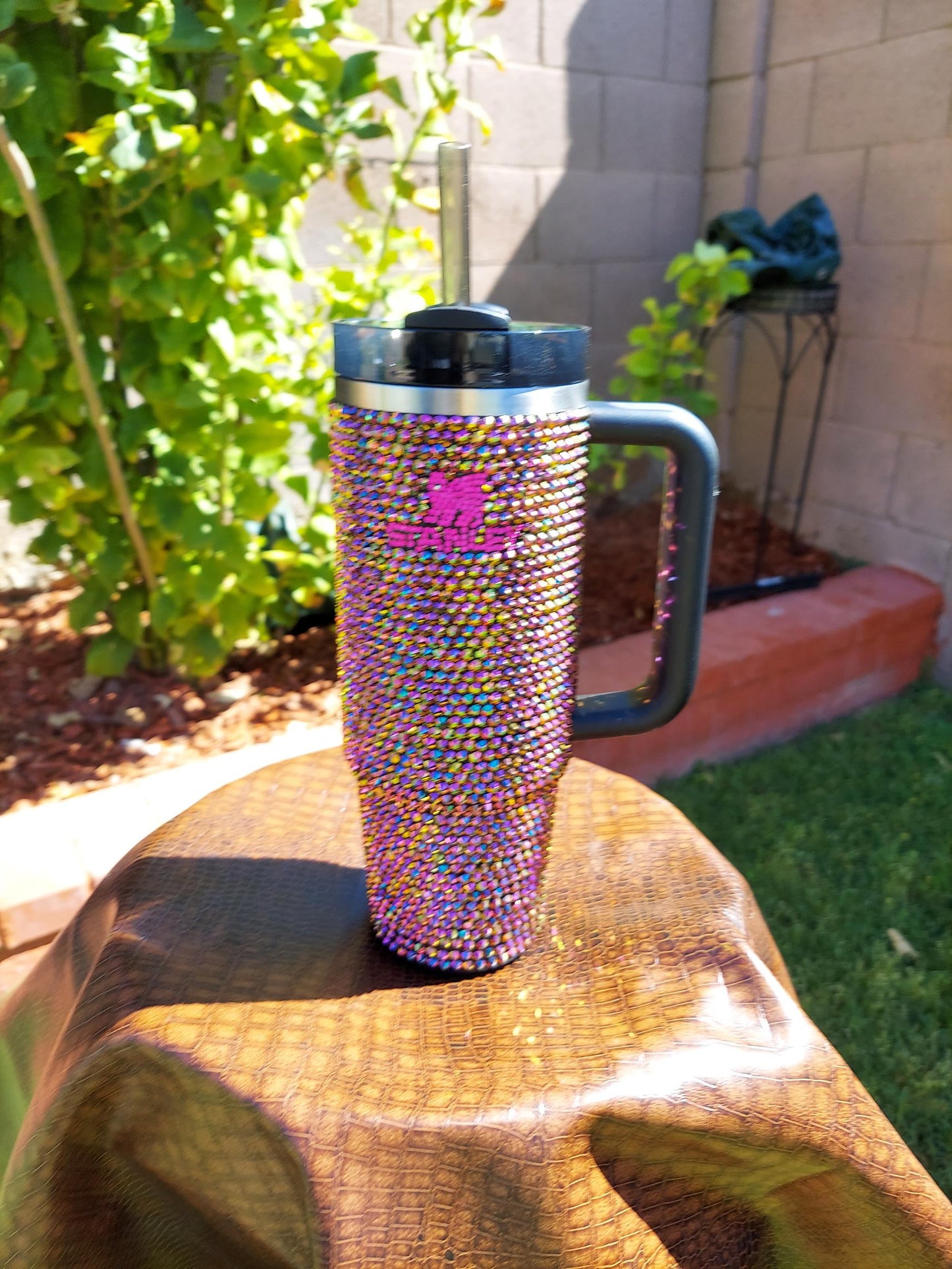 Rainbow Gold Stanley Tumbler