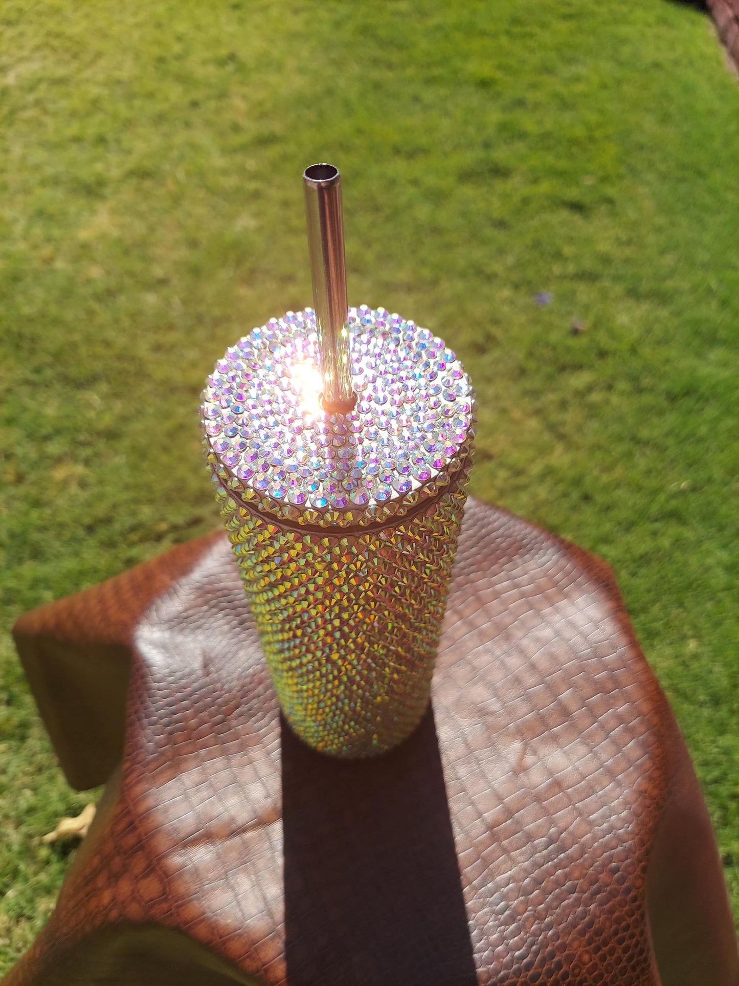 Lux AB Rhinestone Tumbler