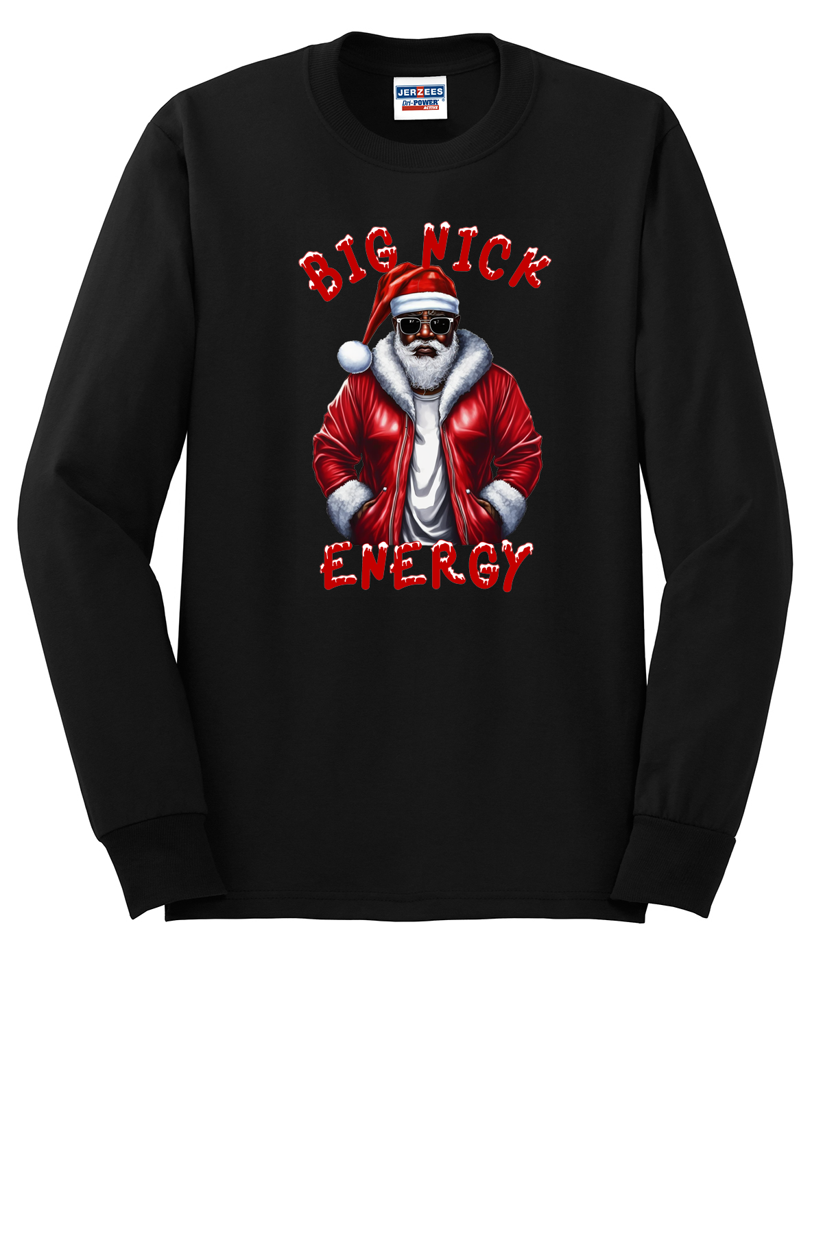 Black Santa Claus Sweatshirt