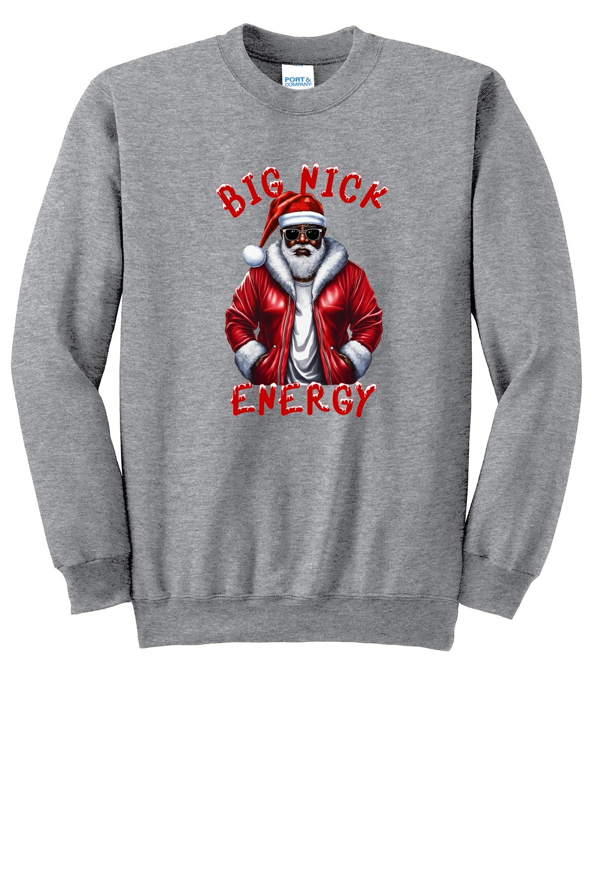 Black Santa Claus Sweatshirt