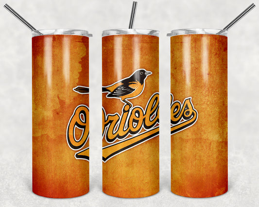 Baltimore Orioles Baseball Tumbler